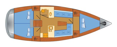 Bavaria-cruiser-37-baerbel-schiffsriss