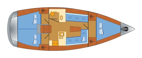 Bavaria-cruiser-37-tiger-schiffsriss